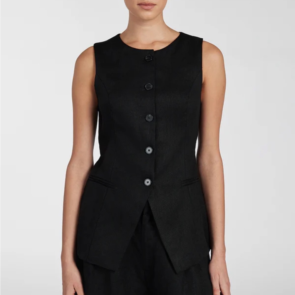 Dissh black vest